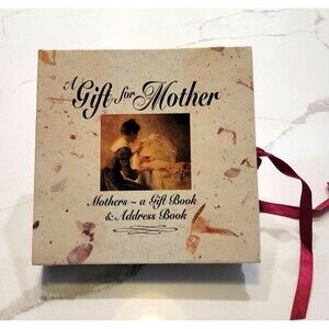 Mother's Day Christmas Gift Set Poetry Book & Address Book Vintage 1998